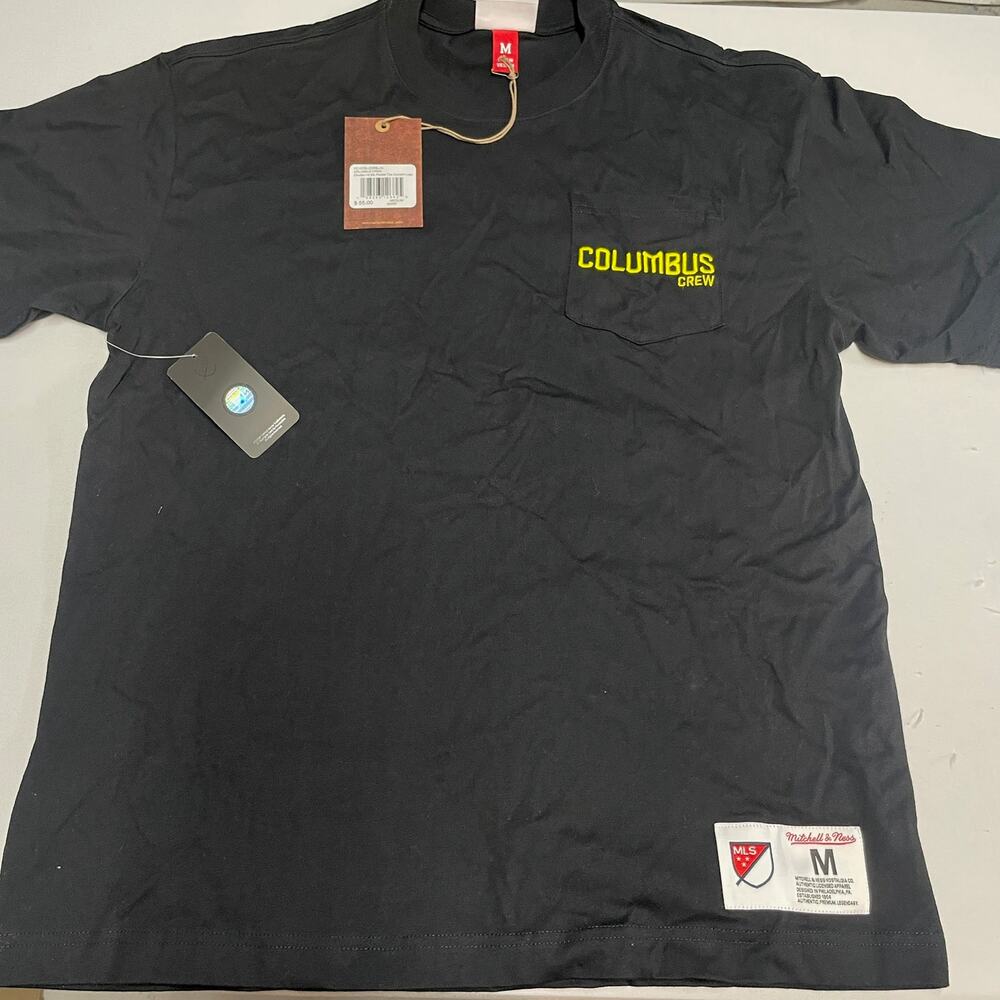 Columbus Crew Mitchell & Ness Pocket T-Shirt